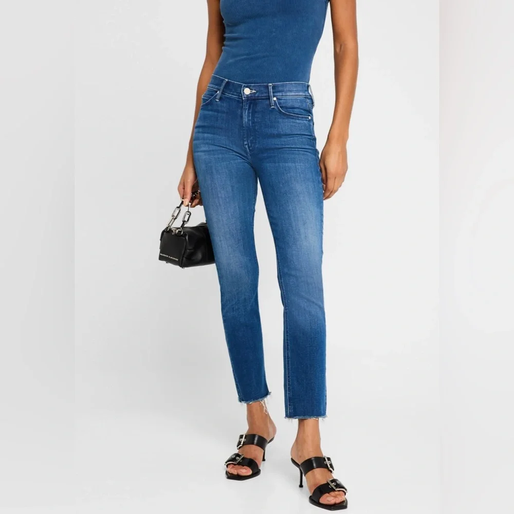 The mid-rise dazzler ankle fray jeans - Picture 2 of 4